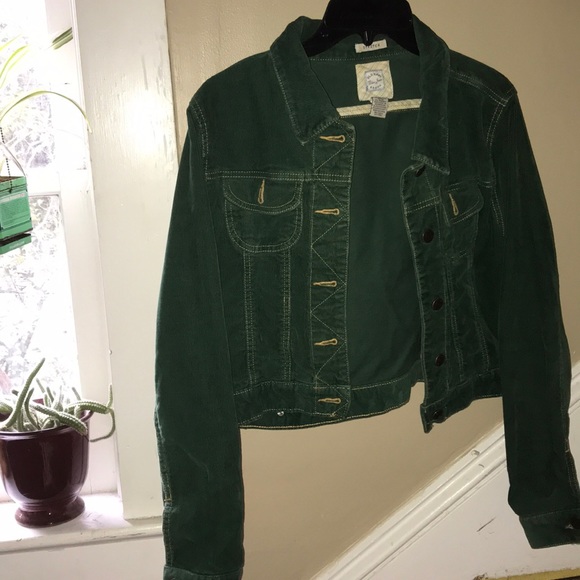 Old Navy Jackets & Blazers - Emerald Green Corduroy jacket.